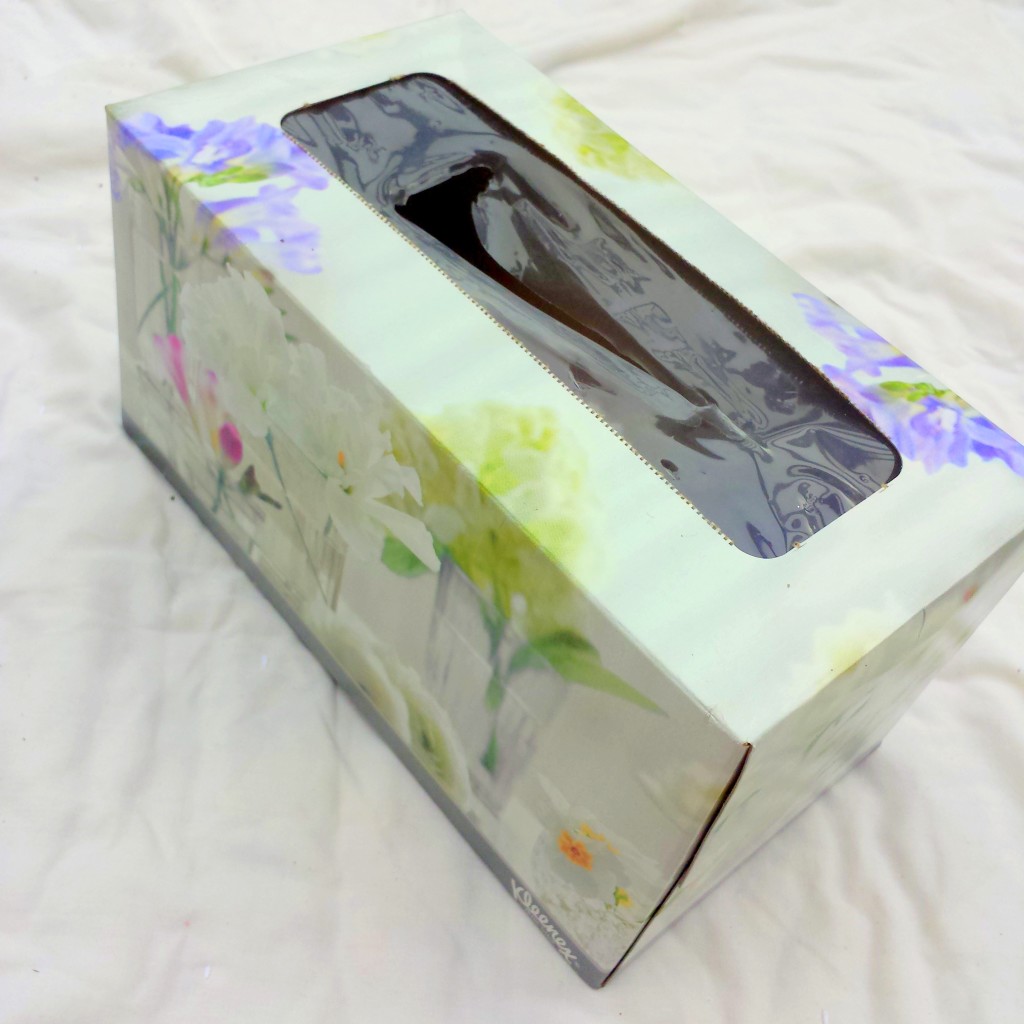 empty tissue box