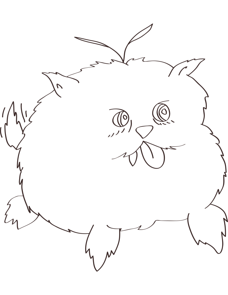  Hower Super Cute Pet Monster Free Coloring Sheet Miniature Masterminds