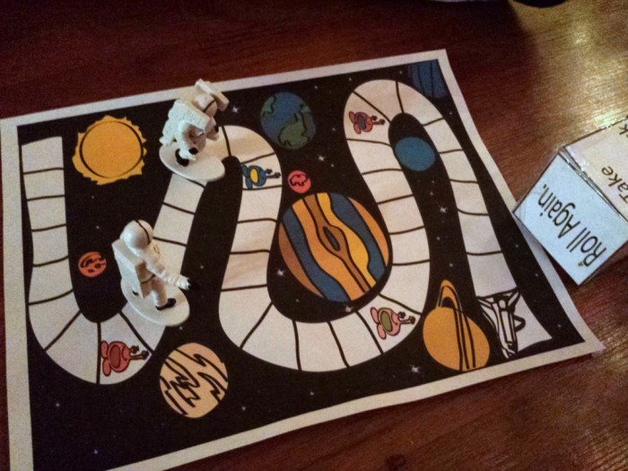play race into space