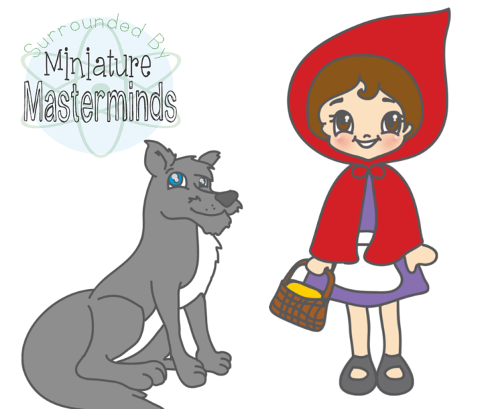 Little Red Riding Hood Educational Preschool Free Printable 17 Page Pack