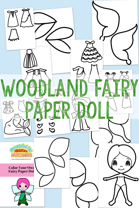 fairy paper dolls printable free