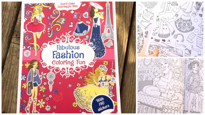 Fabulous Fashion Coloring Fun Purchase Here. Cute baby animals to color