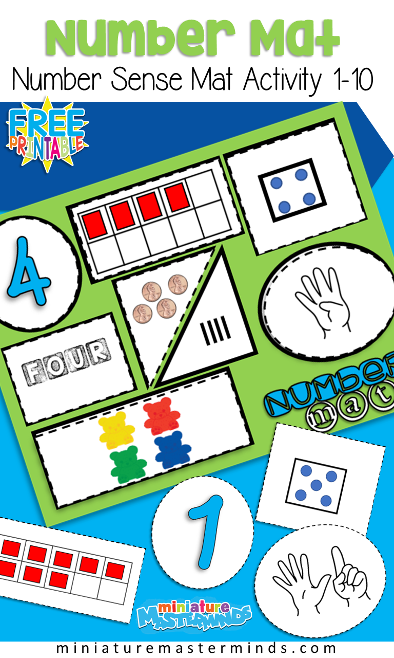 Free Printable Cards For Number Sense