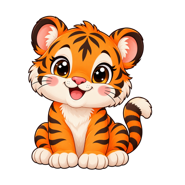 Orange tiger