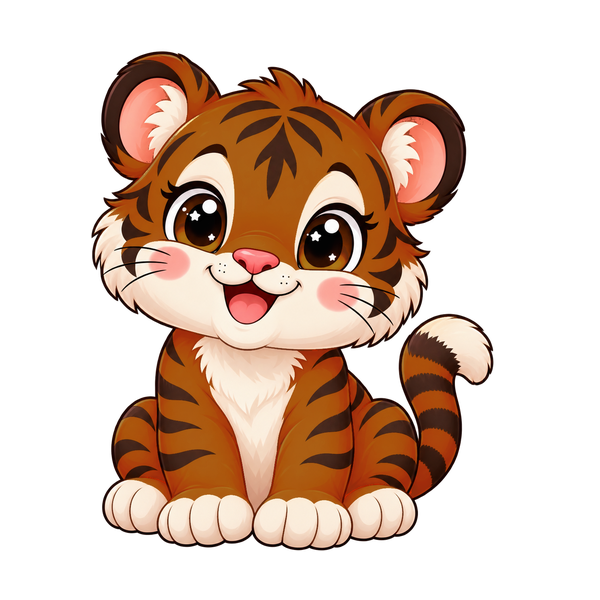 Dark orange tiger