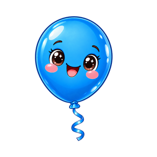 Blue balloon