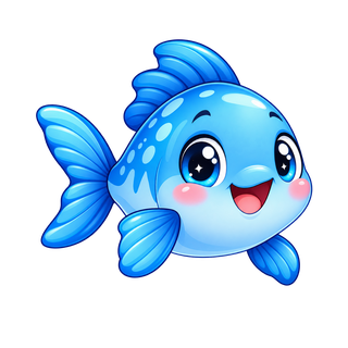 Blue fish