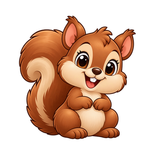 Brown squirrel