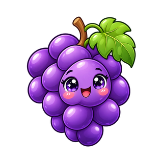 Purple grapes