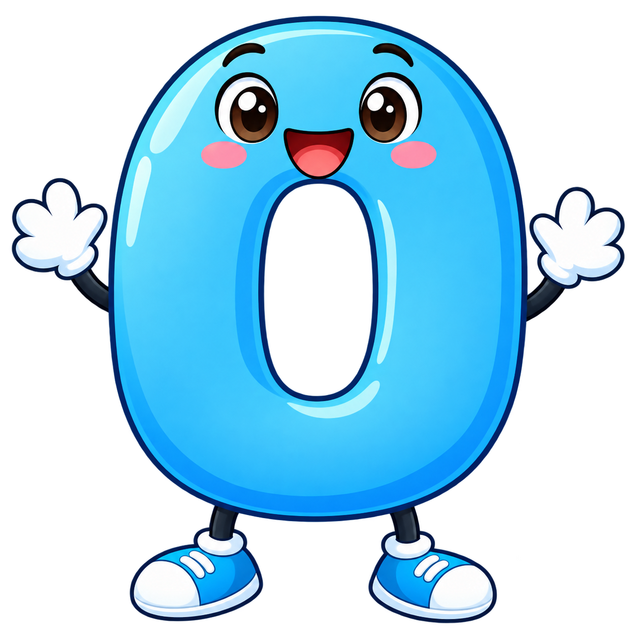 Number 0 character