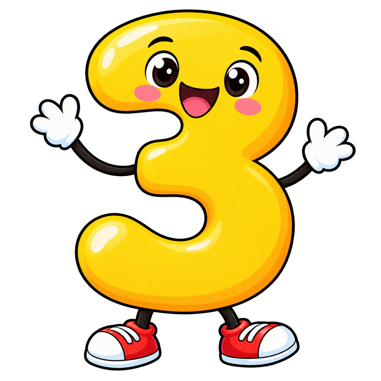 Number 3 character