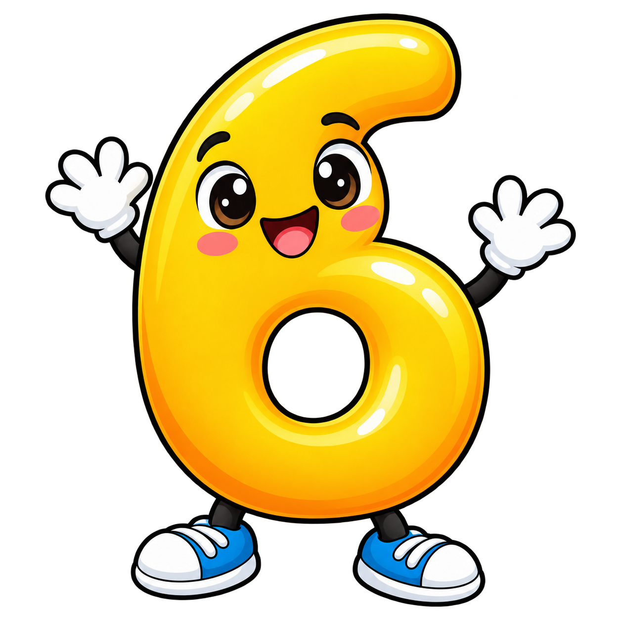 Number 6 character