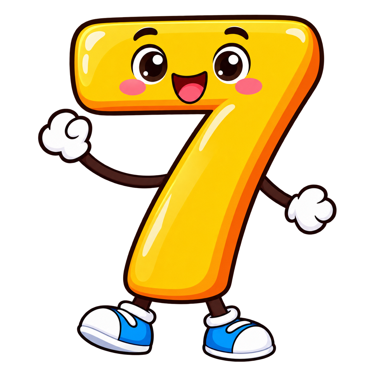 Number 7 character