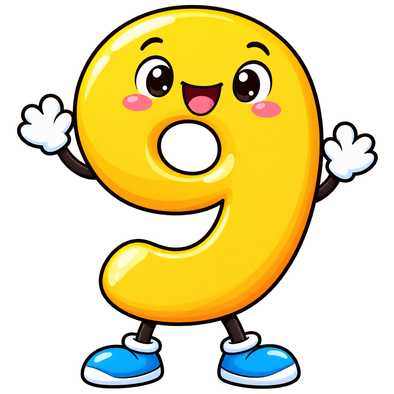Number 9 character