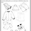 Winter Weather Wear Preschool Worksheet – What would you wear on a cold ...