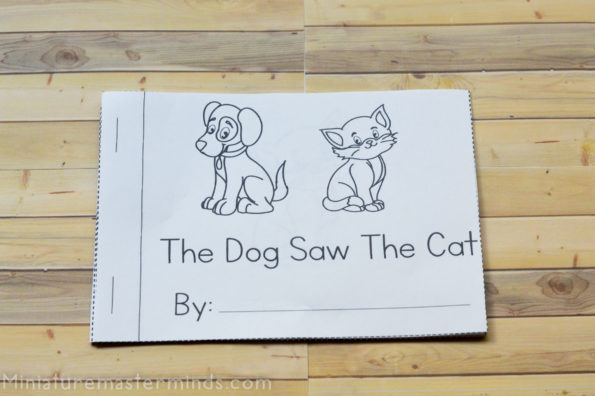 My Dog Saw The Cat Easy Reader Sight Word Pack – Miniature Masterminds