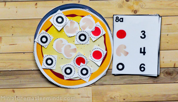 Pizza Puzzles and Math Pack Alphabet, Counting, Addition, Shapes ...