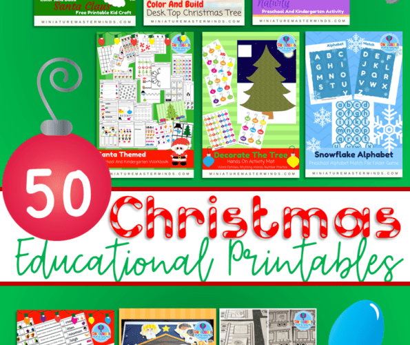 70+ Free Printable Christmas Educational Printables! Activites, Crafts ...